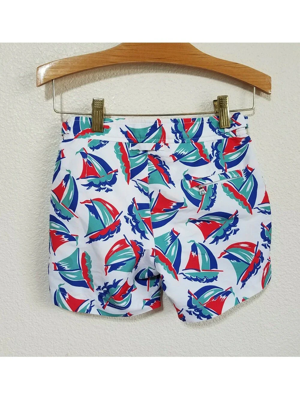 Orlebar Brown Kid's Swim Trunks w/Bag